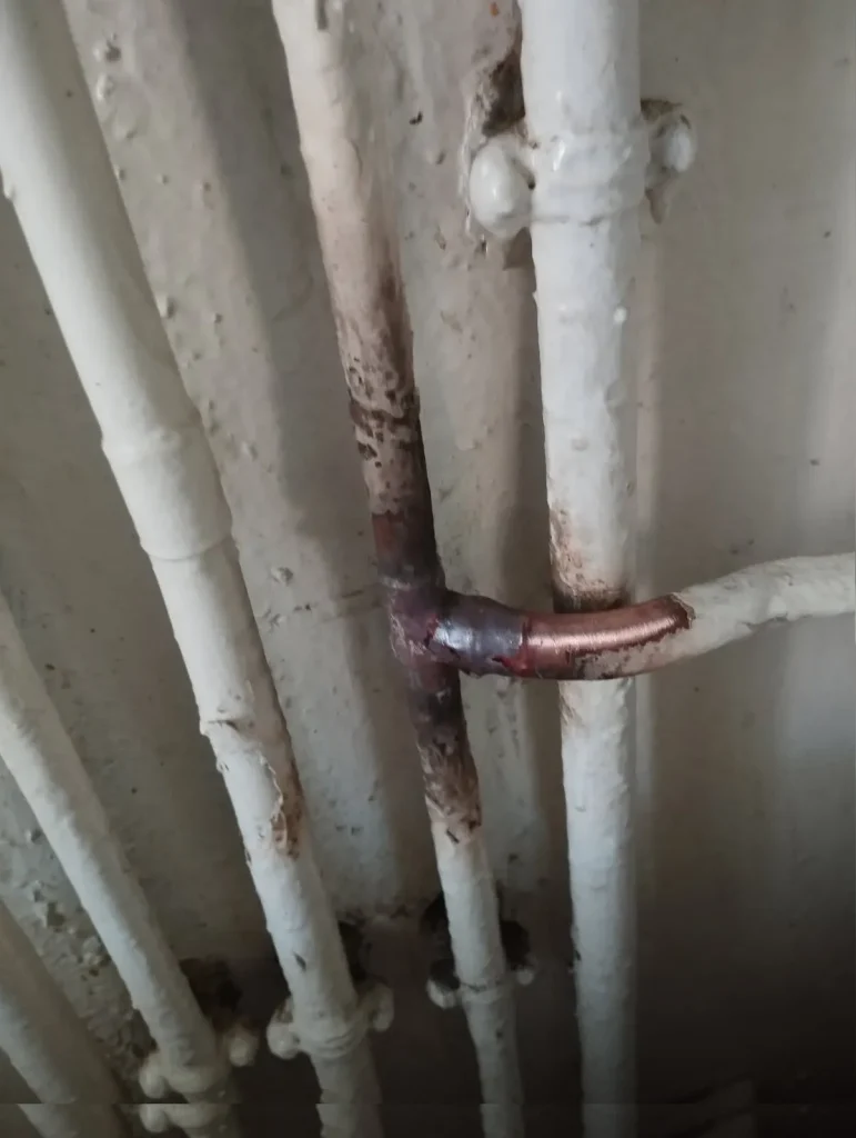 brasure réalisé par Rlefebvre plomberie plombier Montpellier